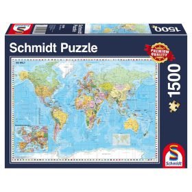 Schmidt Spiele The World, 1500 db (58289) Kirakó
