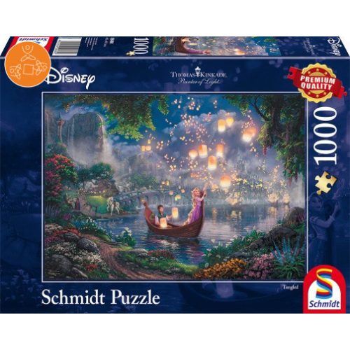 Rapunzel, Disney, 1000 db (59480)  - Puzzle - Kirakó