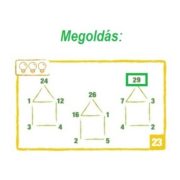 Logic Card – sárga - Készségfejlesztő játék