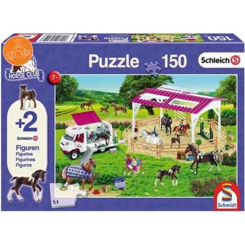 Reitschule und Tierärztin, 150 db (56240) - Puzzle - Kirakó