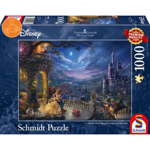 Disney Die Schöne und das Biest, 1000 db (59484)  - Puzzle - Kirakó