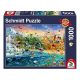  Schmidt Spiele Die Welt der Tiere, 1000 db (58324) Kirakó