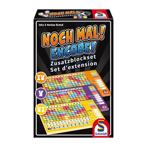  Schmidt Spiele Noch mal! Zusatzblöcke Erw. (IV, V, VI) 3db egy csomagban (49345)
