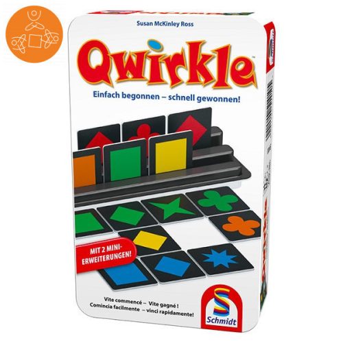 Qwirkle fémdobozos (88171) - Társasjáték