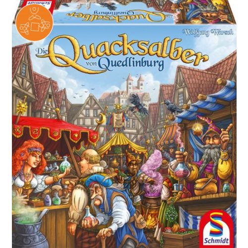 Die Quacksalber von Quedlinburg (49341) német nyelvű - Társasjáték