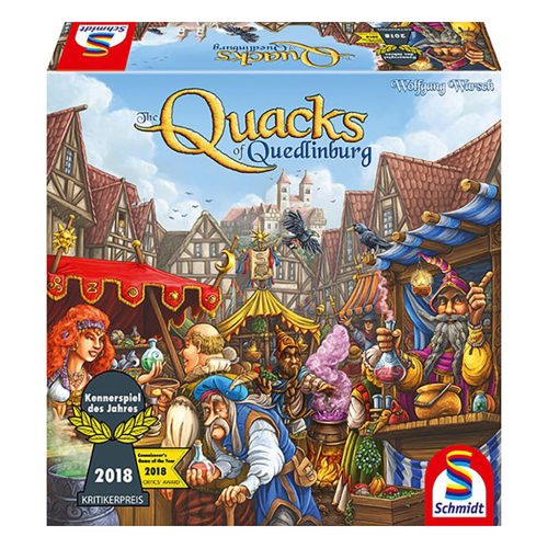 Schmidt Spiele The Quacks of Quedlinburg (88220) Kuruzslók - Társasjáték (Magyar játékszabállyal)
