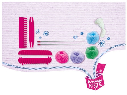 Schmidt Spiele Szövőszék fémdobozban (51603)