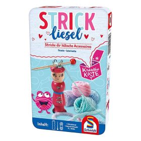 Schmidt Spiele Fonalas horgoló fémdobozban (51604)