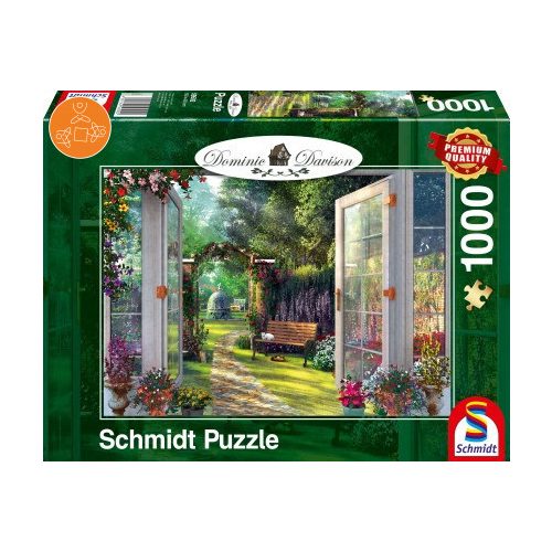 View of the Enchanted Garden, 1000 pcs (59592)  - Puzzle - Kirakó