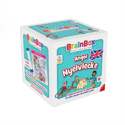 BrainBox - Angol nyelvlecke - Készségfejlesztő játék