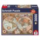  Schmidt Spiele Antik világtérkép, 3000 db (58328) Kirakó