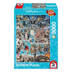   Schmidt Spiele Renato Casaro, Hollywood XXL, 3000 db (59347) Kirakó