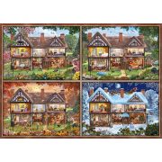 House of four seasons, 2000 db (58345)  - Puzzle - Kirakó