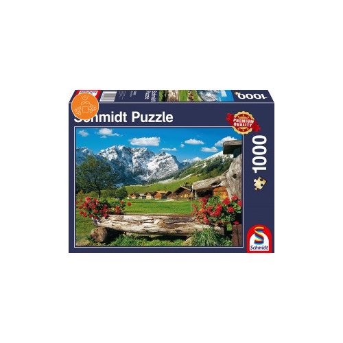 Mountain paradise, 1000 db (58368)  - Puzzle - Kirakó