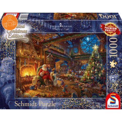 Santa Claus and his elves, Limited Edition, 1000 db (59494)