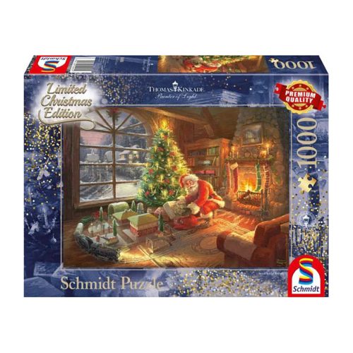  Schmidt Spiele Santa Claus is here!, Limited Edition, 1000 db (59495) Kirakó