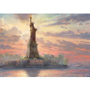 Statue of Liberty in the twilight, Glow in the Dark 1000 db (59498)  - Puzzle - Kirakó