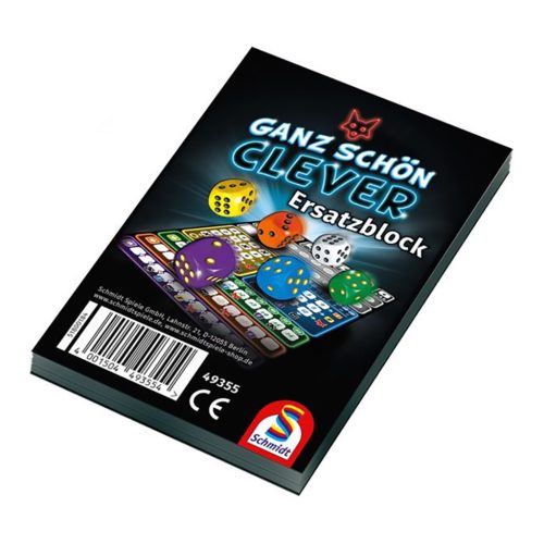  Schmidt Spiele Ganz schön clever! Ersatzblock Erw. (49355)