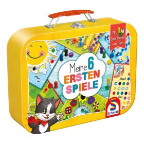   Schmidt Spiele Meine 6 ersten Spiele társasjáték fémkofferben (40591) 