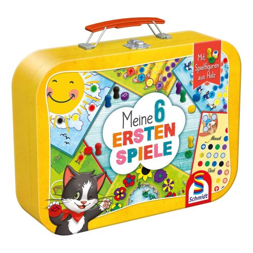 Meine 6 ersten Spiele társasjáték fémkofferben (40591)