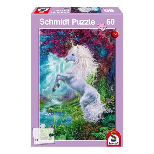  Schmidt Spiele Unicorn in the enchanted garden, 60 db (56310) Gyerek Kirakó