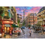 Straße zum Eiffelturm, 1000 db (58387)  - Puzzle - Kirakó