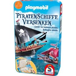   Playmobil, Kalózhajó torpedó - fémdobozban (51429) - Társasjáték