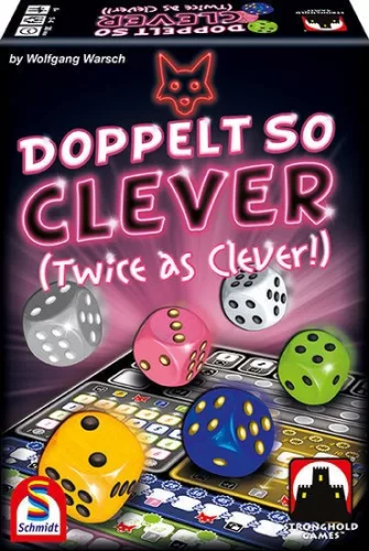 Doppelt so clever/Twice as clever társasjáték (49357/88234) (Magyar játékszabállyal) - Schmidt Spiele