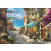 Café an der italienischen Riviera, 1000 db (59624)  - Puzzle - Kirakó
