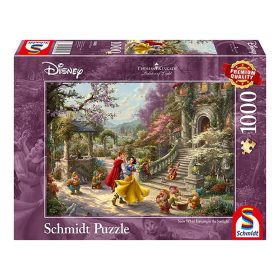   Schmidt Spiele Disney, Hófehérke -Tánc a Herceggel 1000 db (59625) Kirakó
