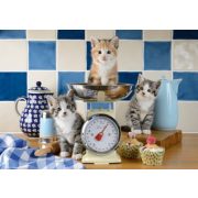 Katzen in der Küche, 500 db (58370)  - Puzzle - Kirakó