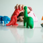 dinós építőjáték 2-3 éveseknek