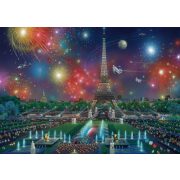 Fireworks at the Eiffel Tower, 1000 db (59651)  - Puzzle - Kirakó
