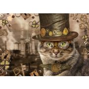 Steampunk cat, 1000 db (59644) - Puzzle - Kirakó
