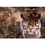 Steampunk tiger, 1000 db (59646)  - Puzzle - Kirakó