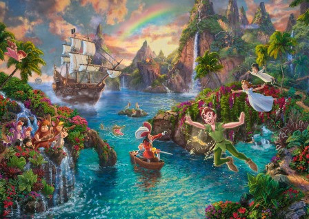Schmidt Spiele Disney, Pán Péter Sohaországban, 1000 db (59635) Kirakó