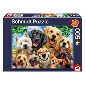 Schmidt Spiele Dog Selfie, 500 db (58390) Kirakó