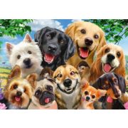 Dog Selfie, 500 db (58390)  - Puzzle - Kirakó