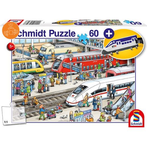 Am Bahnhof, 60 db (56328) - Puzzle - Kirakó