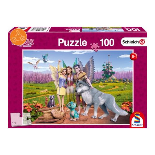 Land of elves and dragons, 100 db (56335)  - Puzzle - Kirakó