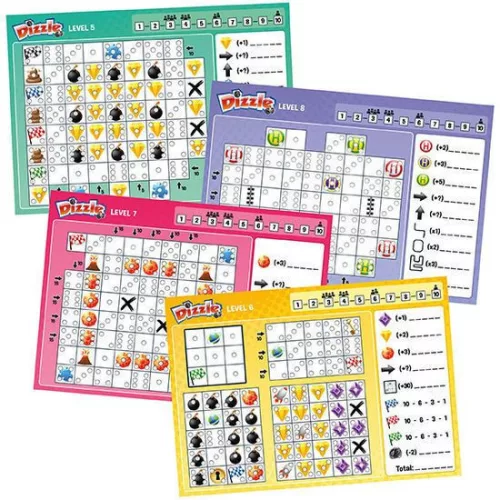  Dizzle Level 5-8, Block Erw. (49370) - Schmidt Spiele