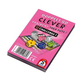  Schmidt Spiele Doppelt so clever Challenge Block Erw. (49364) 