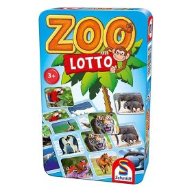   Schmidt Spiele Zoo Lotto fémdobozban társasjáték (51433) 