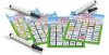  Schmidt Spiele Auto-Bingo társasjáték fémdobozban (51434) 