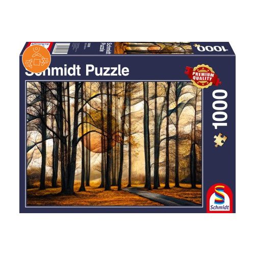 Magical forest, 1000 pcs (58396) - Puzzle - Kirakó