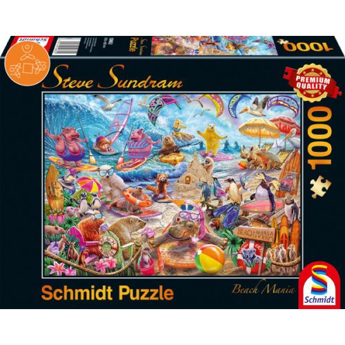 Beach Mania, 1000 pcs (59662)  - Puzzle - Kirakó