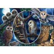 Mysterious owls, 1000 pcs (59667)  - Puzzle - Kirakó