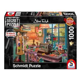   Schmidt Spiele Steve Read: A Varrodában, Secret Puzzle, 1000 db (59654) Kirakó