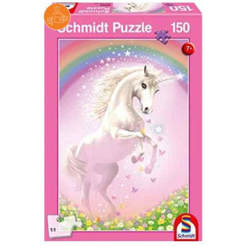 Pink unicorn, 150 db (56354)  - Puzzle - Kirakó