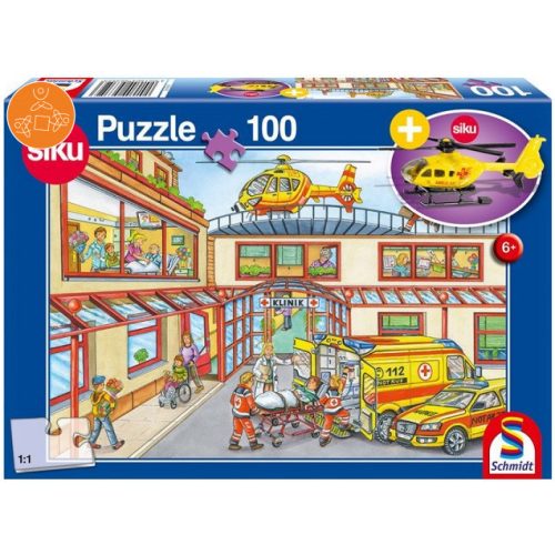 Rescue helicopter, 100 db (56352)  - Puzzle - Kirakó